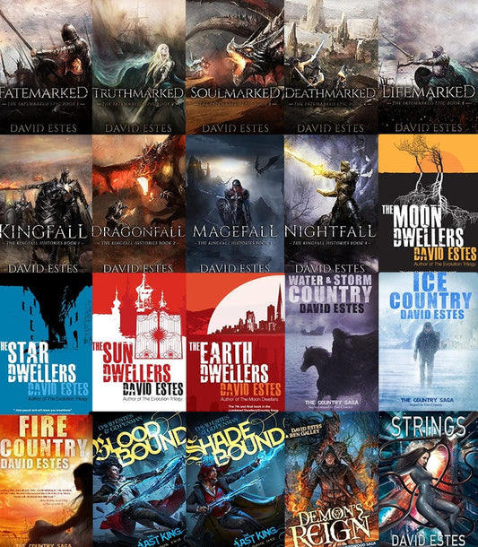 Kingfall Histories Series & more by David Estes ~ 20 MP3 AUDIOBOOK COLLECTION