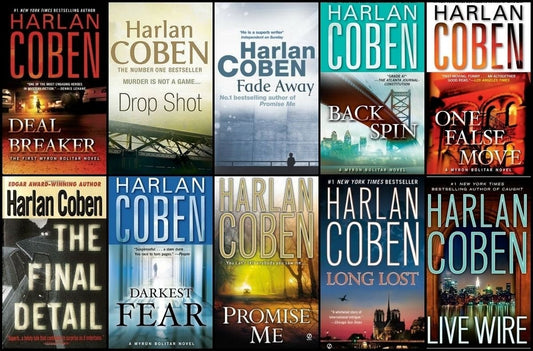 Harlan Coben's Myron Bolitar series & more ~ 33 MP3 AUDIOBOOK COLLECTION