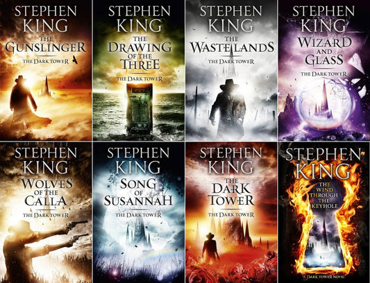 Stephen King ~ The Dark Tower Series ~ 8 AUDIOBOOKS