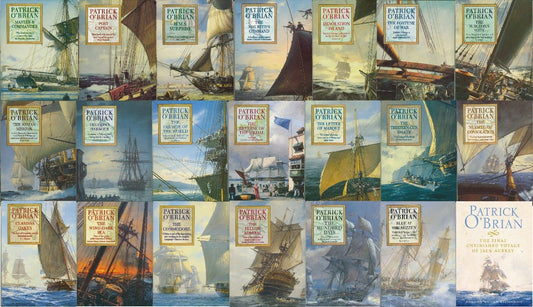 The Aubrey Maturin Series by Patrick O’Brian ~ 24 MP3 AUDIOBOOK COLLECTION